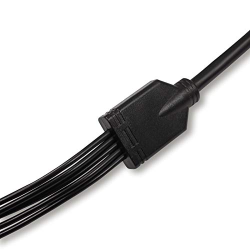 Eaxus® HD Component Cable Adecuado para PS3 y PS2 - Cable AV TV YUV de 1,5 metros bañado en oro