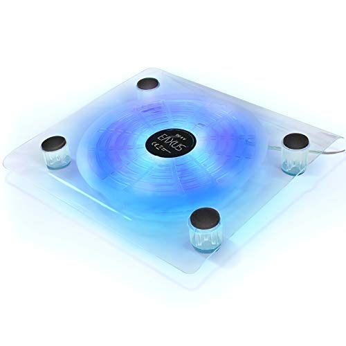 Eaxus® Refrigerador adecuado para PlayStation 4 - ❄️ Soporte de ventilador LED compatible con PS4, PS4 Pro y otras consolas.