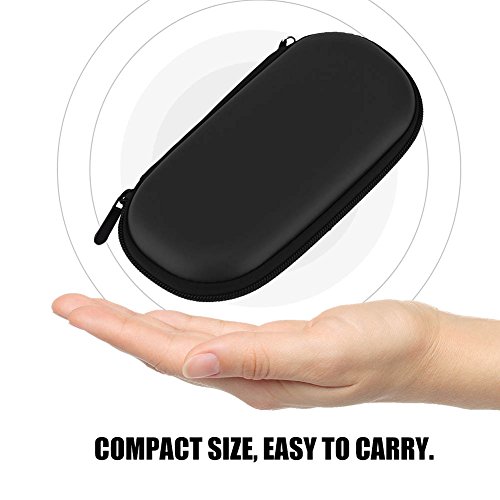 Eboxer Funda para Sony PS Vita, Estuche Rígido Protector de Transporte para Tarjeta de Juegos Bolsa para Controlador Cables,Impermeable y a Prueba de Golpes Carry Pouch con Bolsillo Tipo Malla