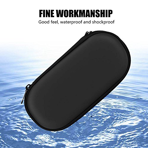 Eboxer Funda para Sony PS Vita, Estuche Rígido Protector de Transporte para Tarjeta de Juegos Bolsa para Controlador Cables,Impermeable y a Prueba de Golpes Carry Pouch con Bolsillo Tipo Malla