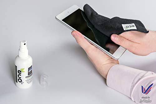 Ecomoist Limpiador de Pantalla 50 ml + Toalla de Microfibra Fina 20x20cm