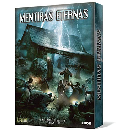 Edge Entertainment-El Rastro de Cthulhu mentiras eternas: Caja de campaña-español, Color (Edge Enterteinment EEPPTC10)