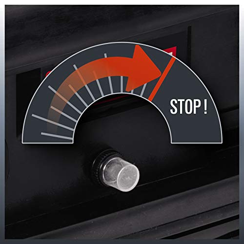 Einhell 4152530 Generador Electrico TC-PG 1000 con Sistema AVR (Regulacion Automatica Voltage) Potencia 800 w, Rojo