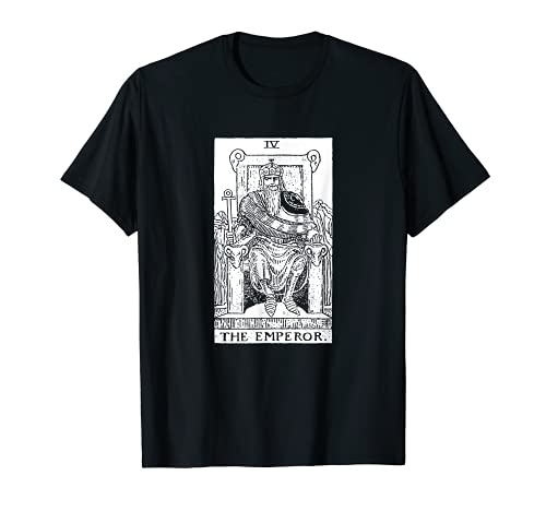 El Emperador Antiguo Tarot Tarjeta Oculta Magia Metafísica Camiseta