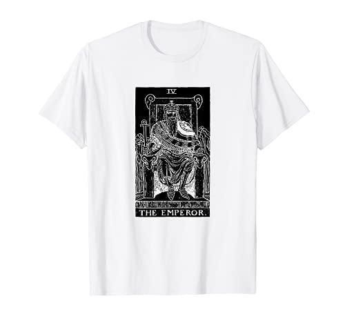 El Emperador Antiguo Tarot Tarjeta Oculta Magia Metafísica Camiseta