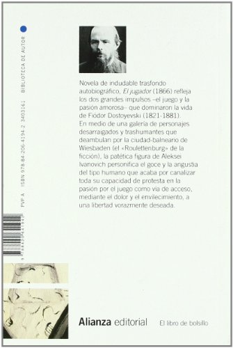 El jugador (El libro de bolsillo - Bibliotecas de autor - Biblioteca Dostoyevski)