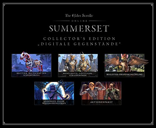 Elder Scrolls Onl. Summerset PS-4 CE incl Gabe der Königin AT [Importación alemana]