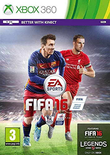 Electronic Arts FIFA 16, Xbox 360 Básico Xbox 360 Inglés vídeo - Juego (Xbox 360, Xbox 360, Deportes, Modo multijugador, E (para todos), Soporte físico)