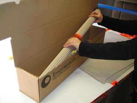 Empire 210784 Star Wars - Póster Espada Naranja de Darth Vader (61 x 91,5 cm)