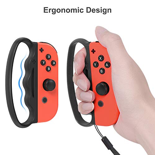 Empuñadura de boxeo para Nintendo Switch Joy-Con, juego de boxeo, ajuste con cierre de presión para adultos y niños, 2 paquetes