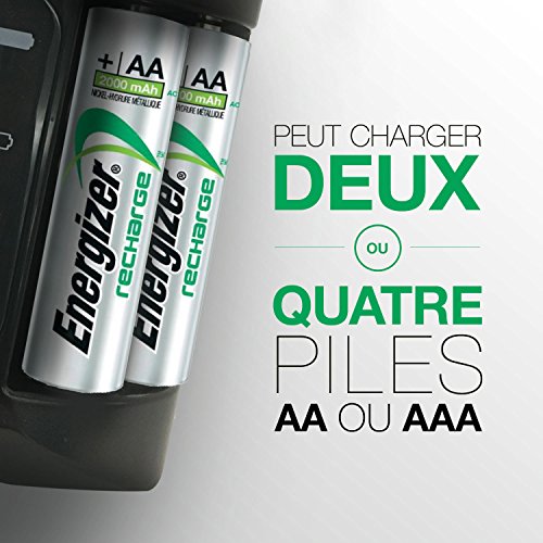 Energizer 639837 - Cargador 4HR6, 2000 mAh