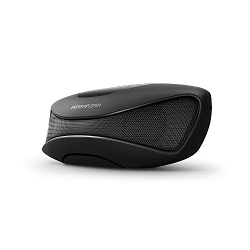 Energy Sistem Music Box BZ4+ Altavoz portatil Bluetooth Onyx Black (Bluetooth 5.0, TWS, 12 W, USB/SD, Audio-In, Manos Libres y Display) - Negro