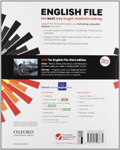 English File third edition: English File 3rd Edition Elementary. MultiPack B with iTutor and iChecker: The best way to get your students talking