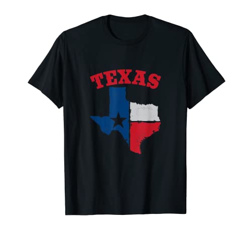 Enjoy Cool Texas Flag & Boarders Tee Shirts, Texas USA Camiseta