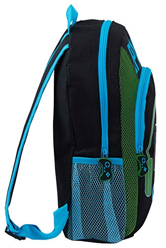 Epic Gamer - Mochila para niños y adolescentes y adultos, mochila para juegos con soportes para botellas, Black (Negro) - MNCK10310