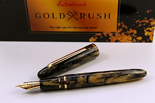 Esterbrook Estie Gold Rush Black Regular - Pluma estilográfica