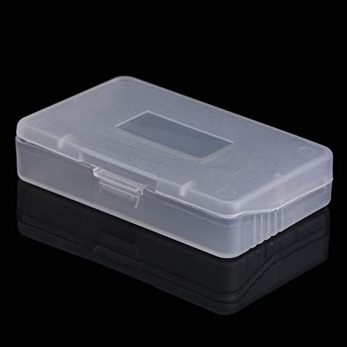 Estuche para juegos, estuche para juegos de cartuchos, estuche para tarjetas de juego, 10 piezas, estuche antipolvo transparente, estuche para juegos, estuche para Game Boy Advance Gba Abs