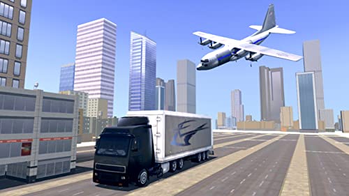 Euro Truck Driver N Airplane Pilot Adventure : City Transporter Truck Driving Simulator Game