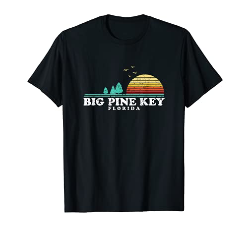 Evergreen Sunset Big Pine Key Forest Florida Woods Camping Camiseta