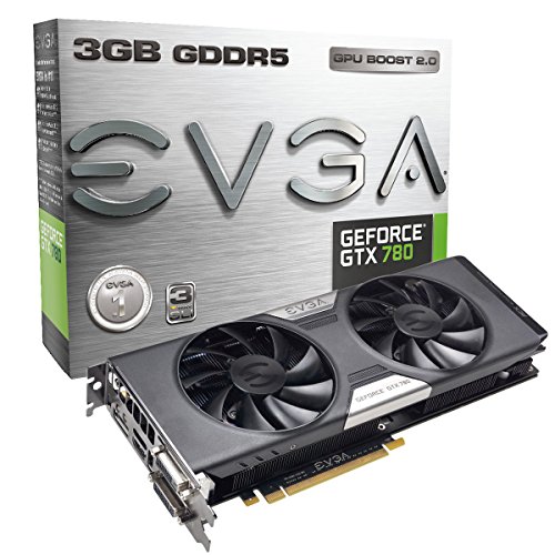 EVGA 03G-P4-2782-KR NVIDIA GeForce GTX 780 3GB - Tarjeta gráfica (Activo, ATX, NVIDIA, GeForce GTX 780, GDDR5, PCI Express 3.0)