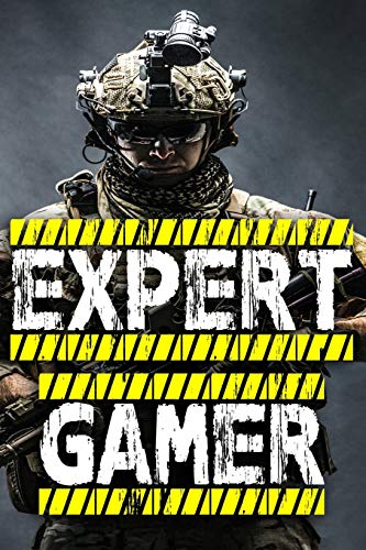 Expert Gamer: Notebook, Notepad, Journal, Jotter War Game Cheat Collection 100 Pages 9x6 Ruled Pages. PC, Console Gamer Gift Idea