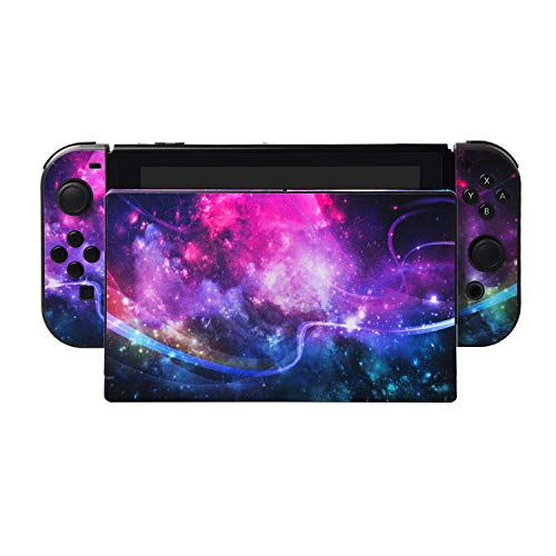 eXtremeRate placa trasera para NS Switch Console, NS Joycon carcasa de controlador de mano con botones de juego completo, carcasa de repuesto para interruptor NS