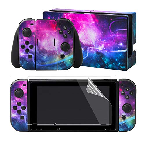 eXtremeRate placa trasera para NS Switch Console, NS Joycon carcasa de controlador de mano con botones de juego completo, carcasa de repuesto para interruptor NS