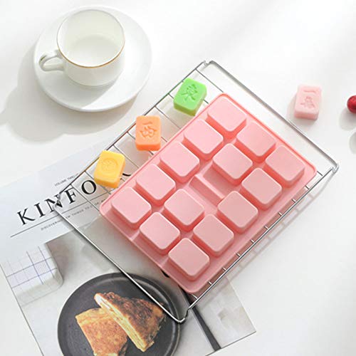 EzzySo Trece Dados de Yao Mahjong Molde de Chocolate epoxi, Molde de Molde de Silicona para Hornear Molde,C,3PCS