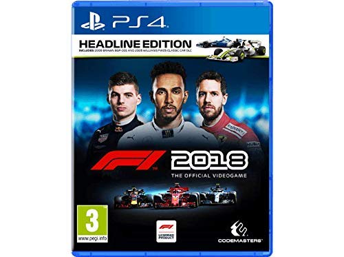 F1 2018 Headline Edition (PS4) (SCA) [Importación inglesa]
