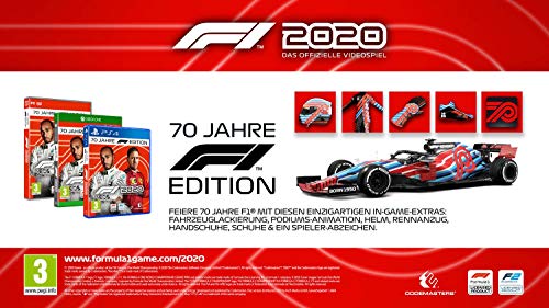 F1 2020 70 Jahre F1 Edition - PC [Importación alemana]