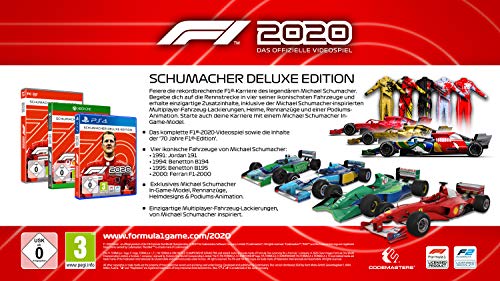 F1 2020 Schumacher Deluxe Edition. Für Windows