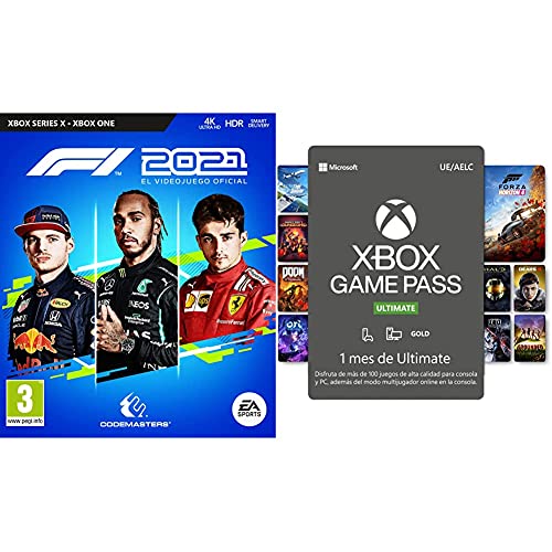 F1 2021 - XBOX + Xbox Game Pass Ultimate - 1 Mes (Código de descarga)