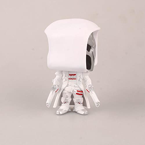 Factorydiy Figuras Anime Baratas Figura Pop Overwatch White Reyes Figura Alta Aproximadamente 10CM Figura de Anime Estatua Adornos colección de Juguetes para Regalo de Amigo