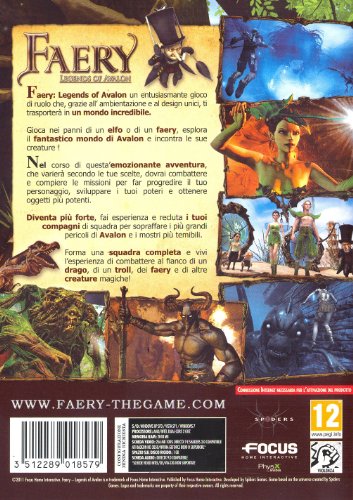 Faery Legends of Avalon [Importación italiana]