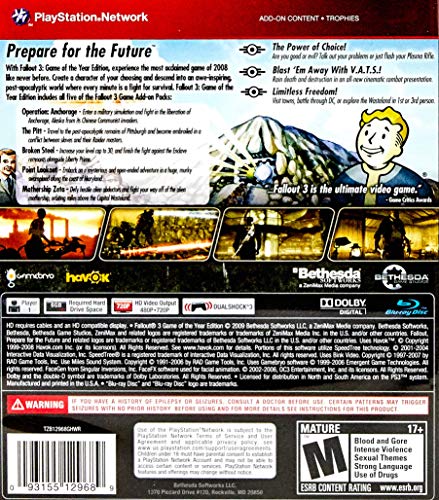 Fallout 3 GOTY - [Importación USA]
