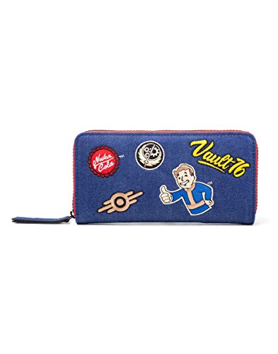 Fallout 76 – Cartera para mujer – Cartera – Vault Boy – Nuka Cola – Logo