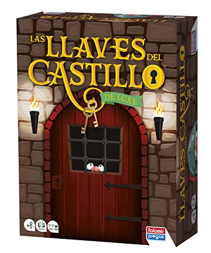 Falomir-Las Llaves del Castillo de Luxe Juego de Mesa, Multicolor (30046)