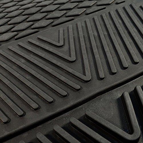 Fanmats 10541 NHL - 18 en x27 en -.. Florida Panthers 2-pc Heavy Duty Vinyl Car Mat Set