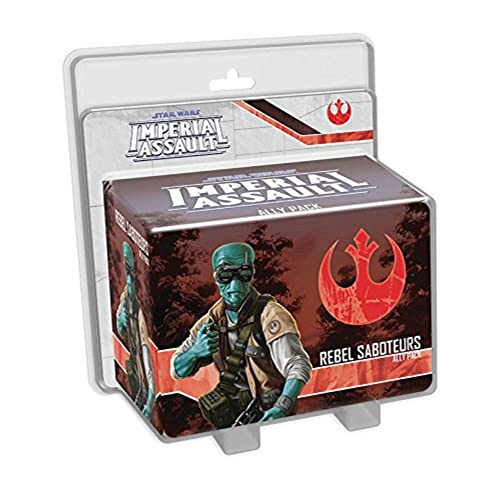 Fantasy Flight Games 22831 Star Wars Imperial Assault: Rebel Saboteurs Ally Pack Board Game