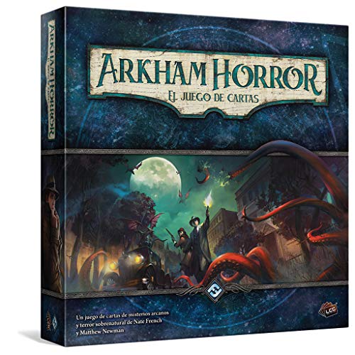 Fantasy Flight Games Arkham Horror: El Juego de Cartas de misterios arcanos y Terror Sobrenatural, Color (Edge Entertainment EDGAHC01)