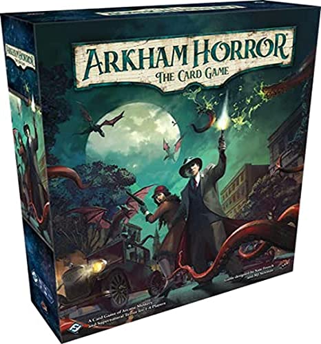 Fantasy Flight Games El | Arkham Horror The Card Game: Conjunto de núcleos revisado | Juego de Cartas | Edad de 14 a 4 Jugadores | Tiempo de Juego de 60 a 120 Minutos