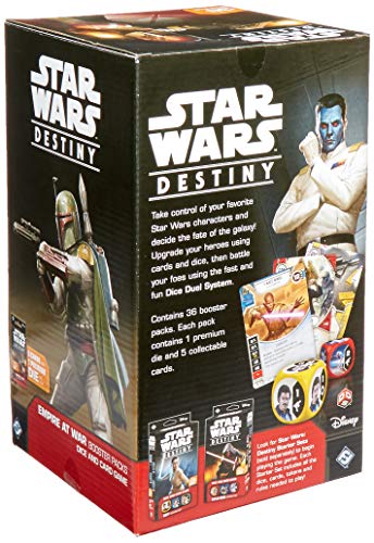 Fantasy Flight Games ffgswd07 destino de Star Wars: Empire at War Booster Display,versión inglesa , color/modelo surtido