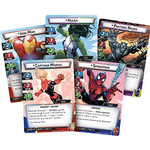 Fantasy Flight Games-Marvel Champions: El juego de cartas, color mc01es , color/modelo surtido