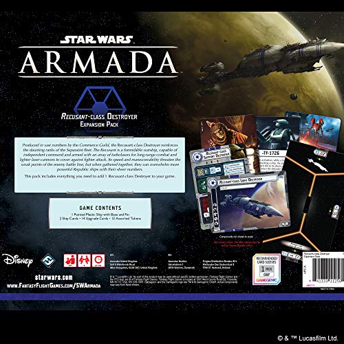 Fantasy Flight Games - Star Wars Armada: Destructor de Clase recusante - Juego en Miniatura