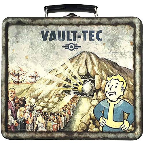 FanWraps Fallout 4 Vault-Tec Weathered Tin Tote Replica by