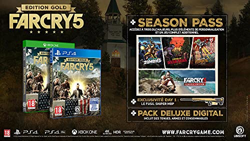 Far Cry 5 Edition Gold - Xbox One [Importación francesa]
