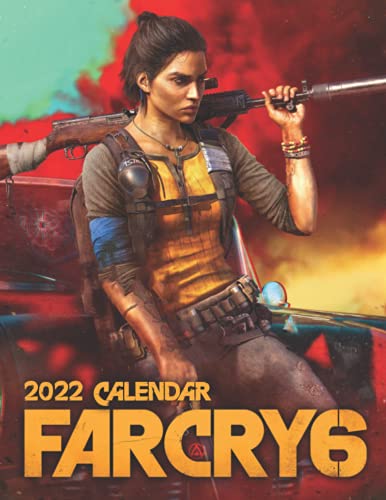 Fạr cry 6: Video Game Calendar 2022 - Games calendar 2022-2023 18 months- Planner Gifts boys girls kids and all Fans (Kalendar Calendario Calendrier).