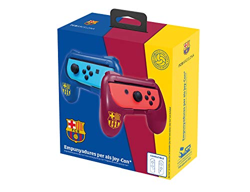 FCB FC Barcelona grips (empuñaduras) accesorio para mando JoyCons Nintendo Switch