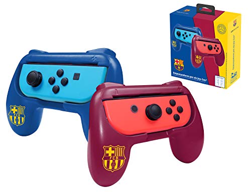 FCB FC Barcelona grips (empuñaduras) accesorio para mando JoyCons Nintendo Switch