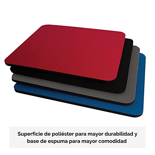 Fellowes 29701 - Alfombrilla de ratón, rojo